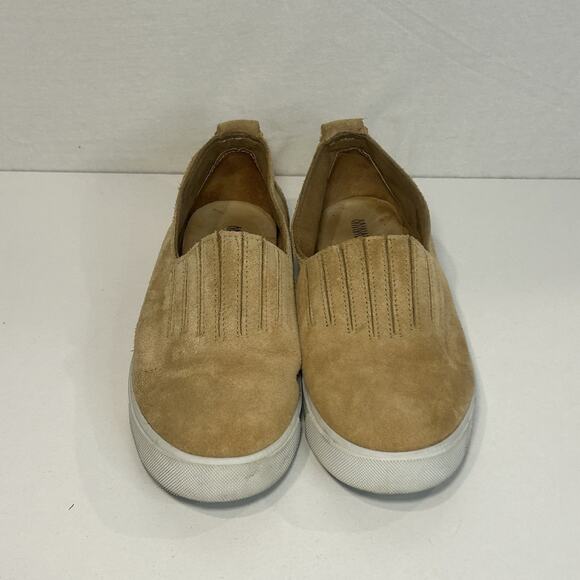 Minnetonka Gabi Slip On Suede Leather Moccasin Loafers Brown Women's Size 8.5 - Picture 2 of 7